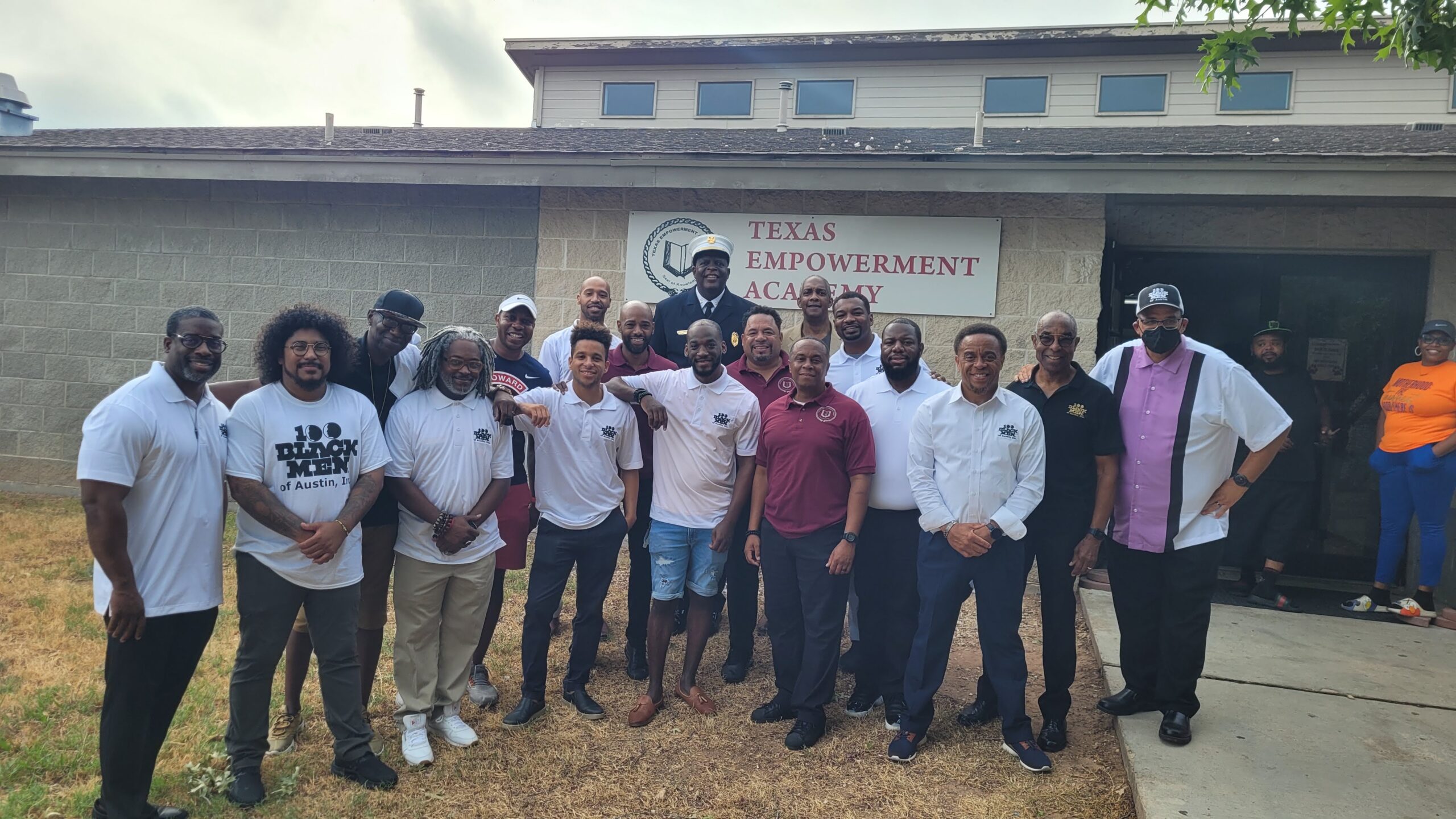 100 Black Men Texas Empowerment Academy Students Back to
